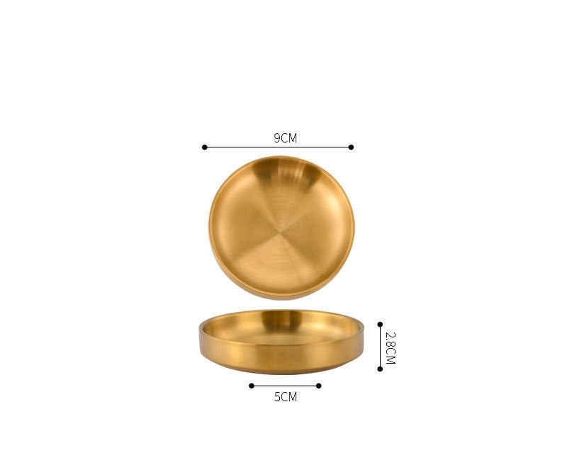 PRO Golden Saucer 9cm (For In-Room Display/Product Vessel)
